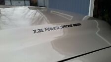 7.3l 6.7l 6.4l 6.0l Powerstroke Diesel Hood Decal Sticker Ford F250 F350