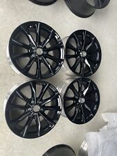 Honda Gloss Black Wheels Rims 18 Inch Factory Oem Crvcivicaccord Set 4 60310b