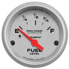 Auto Meter Fuel Level Gauge 4314 Ultra-lite 0 E To 90 Ohms F 2-116