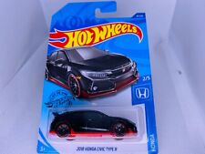 2020 Hot Wheels 164 Hw Honda 25 Black 2018 Honda Civic Type R 81250