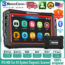 Car Bidirectional Obd2 Scanner All System Diagnostic Scan Tool Ecu Key Coding