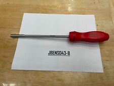 Snap-on Tools Usa New Red Hard Grip 8 Shaft Ratcheting Screwdriver Ssdmr8ar
