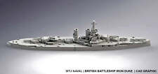 Iron Duke - Uk Royal Navy - Pre Dreadnought Era - Wargaming - Axis And Allies -