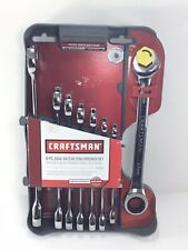 Craftsman 914756 8pc Dual Ratcheting Wrench Set Metric