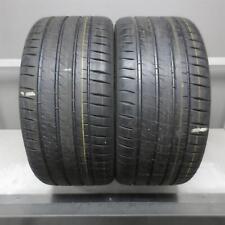 27540zr19 Michelin Pilot Sport 4 S 105y Tire 932nd No Repairs Qty 2