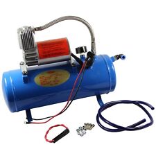 Air Compressor With 6 Liter Tank 150psi Dc 12v For Train Horns Motorhome Tires