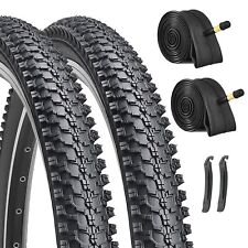 Hycline 2 Pack Bike Tirestubes Set20242627.5 Inch For Mtb Mountain Bicycle