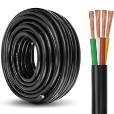 Heavy Duty 14 Gauge 4 Way Conductor Wire Rv Trailer Cable Cord Insulated Cca