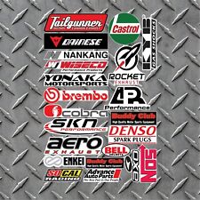 21 Racing Decals Stickers Drag Race Nhra Nascar - Series 2