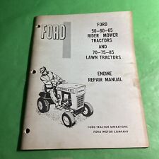 Heavy Equipment Ford 50-60-65 Rider Mower Tractors 70-75-85 Lawn Tractor Cam