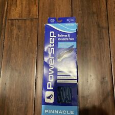 Powerstep Pinnacle Full Length Arch Heel Support Insole Size E