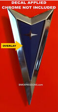 Pontiac Grand Prix 2005-08 Gxp Front Emblem Logo Overlay Vinyl Decal Pick Color