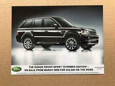 2009 Range Rover Sport Stormer Edition Press Photograph - Black