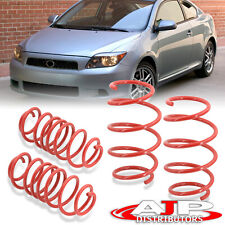 2 Red Drop Lowering Suspension Coil Springs For 2005-2010 Scion Tc 2dr Coupe