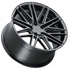 4 18 Staggered Tsw Wheels Pescara Gloss Black Rims31