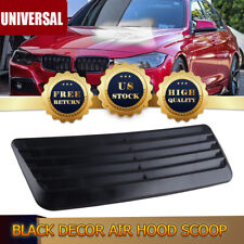 Universal For Car Air Flow Intake Hood Scoop Vent Bonnet Cover Louver Scoop Trim