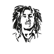 Bob Marley Vinyl Decal Sticker