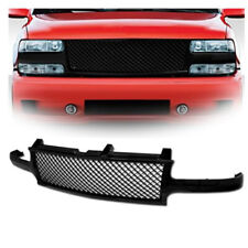 Front Black Grille For Chevy Pickup 1999-2002 Silverado 2000-2006 Suburban Tahoe