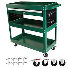 3 Tier Rolling Tool Cart With Storage Drawer Heavy Duty Utility Organizer