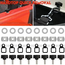 For Jeep Wrangler Hardtop Quick Removal Tie Down D-rings Anchors For Jk Yj Tj