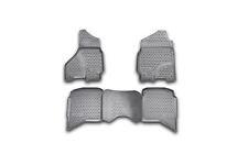 Custom Floor Mats Compatible To Dodge Ram 1500-2500-3500 Extended Cab 2002-2010