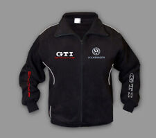 New Man Volkswagen Gti Racing Motor Sport Fleece Jacket Apparel Embroidered