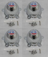 4 Cap Deal U.s. Mags 1002-20 Cap M-729 S1010-03 Wheel Rim Chrome Center Caps