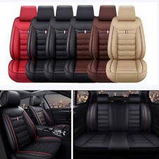 Deluxe Leather Car 5 Seat Cover Full Set Front Rear Fit Chevrolet Equinox 2005