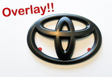 New 2022 23 24 Tundra Overlay Matte Blackout Overlay Front Grille Emblem Badge