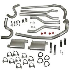 Summit Racing 680121 Header-back 2.5 Split Dual Exhaust System 64-72 A Body