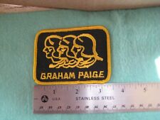 Vintage Graham Paige Antique Collectible Auto Patch Sew On