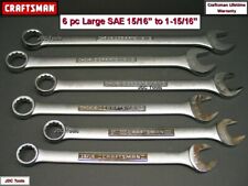 New Craftsman 6 Pc Extra Large Combination Wrench Set 1 516 To 15-16 Sae Jumbo