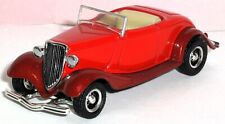 Hot Wheels 1934 34 Ford Roadster Convertible  Rubber Tire Free Shipping