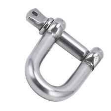 Screw Pin Anchor Shackle Bow Shackle For Chains Camping Survival Ropem4 Fer