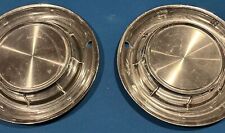 1957 Pontiac Wheel Covers Hubcaps 14 Used Vintage Lot Of 2