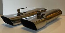 2.25 Mopar A Body Dodge Demon Dart Duster Plymouth Stainless Exhaust Tips