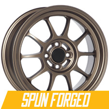 1 Circuit Csf9 16x7 4x100 35 Matte Bronze Spun Forged Wheel Light Weight Racing