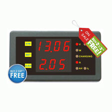 Dc 120v 300a Volt Current Ah Power Combo Meter Charge Discharge Battery Monitor