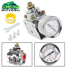 Low Fuel Pressure Regulator Gauge For Holley Carburetor Carb Quick Fuel 12-804