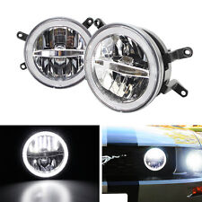 30w Cree Led Driving Fog Light Kit Wled Halo Ring For 2005-2009 Ford Mustang