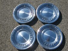 Genuine 1962 1963 Lincoln Continental Hubcaps Wheel Covers
