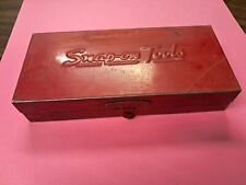 Vintage Snap On Kra206 Red Flip Top Steel Tool Case
