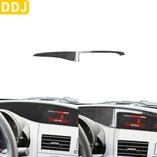 Carbon Fiber Dashboard Display Screen Panel Cover For Mazda 3 Axela 2010-2013