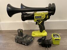 Ryobi Train Horn- Compressor Driven- New- Power Horns -with Authentic Battery