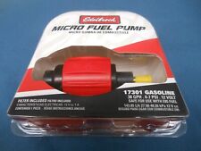 Edelbrock Micro Fuel Pump 17301 Gasoline Filter Included 38 Gph 4-7 Psi 12v New
