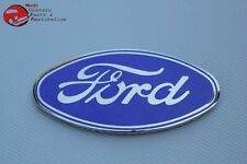 28-30 Ford Model A Radiator Shell Oval Self Adhesive Emblem Hot Rat Rod New