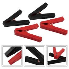 4pcs Power Replacement Jumper Cable Heavy Duty Car-battery Clamps Powerful Clip