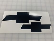 2010-2013 Chevrolet Camaro Grille Trunk Bow-tie Decal Sticker Gloss Black