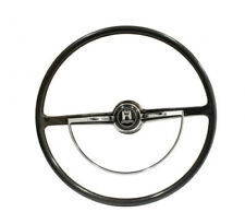 Black Complete Steering Wheel Kit - Vw Bug 1962-71 Ghia 1962-71 T3 1962-71