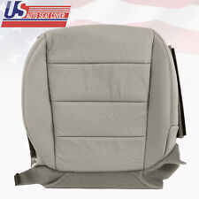 For 2007 Acura Tl Type-s Leather Driver Bottom Perforated Seat Cover Gray Taupe